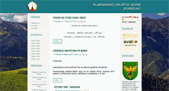 Desktop Screenshot of pdborik.hr